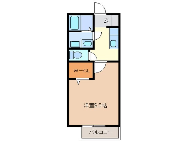 平田町駅 徒歩20分 1階の物件間取画像